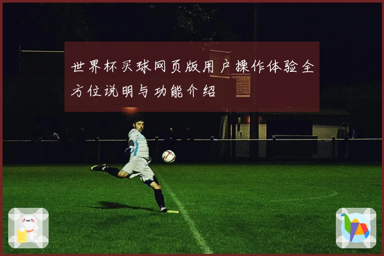 世界杯买球网页版用户操作体验全方位说明与功能介绍